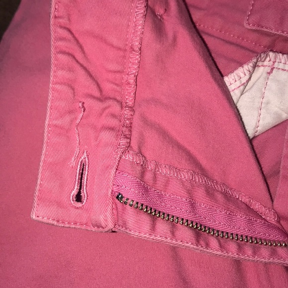 LOFT Pink Cuffed Capri Pants, size 10 - Picture 5 of 6